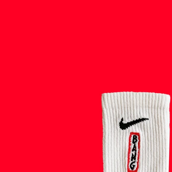 BANG Embroidered Socks | Customized Socks - Picture 4 of 4